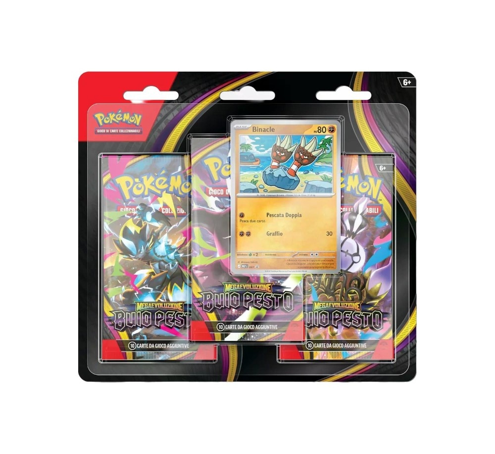 Megaevoluzione - Buio Pesto Blister 3 buste in offerta da Comet