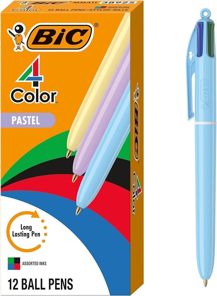 Bic penna a sfera 4 colori Medium in offerta da Carrefour