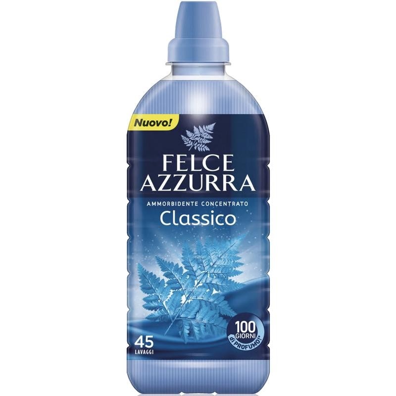 Ammorbidente Concentrato Classico Felce Azzurra 45 lavaggi, 900 ml in offerta da Panorama