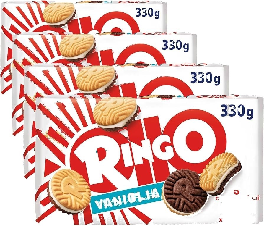 Biscotto Gelato Vaniglia Ringo conf. da 4, 160 g in offerta da Bennet
