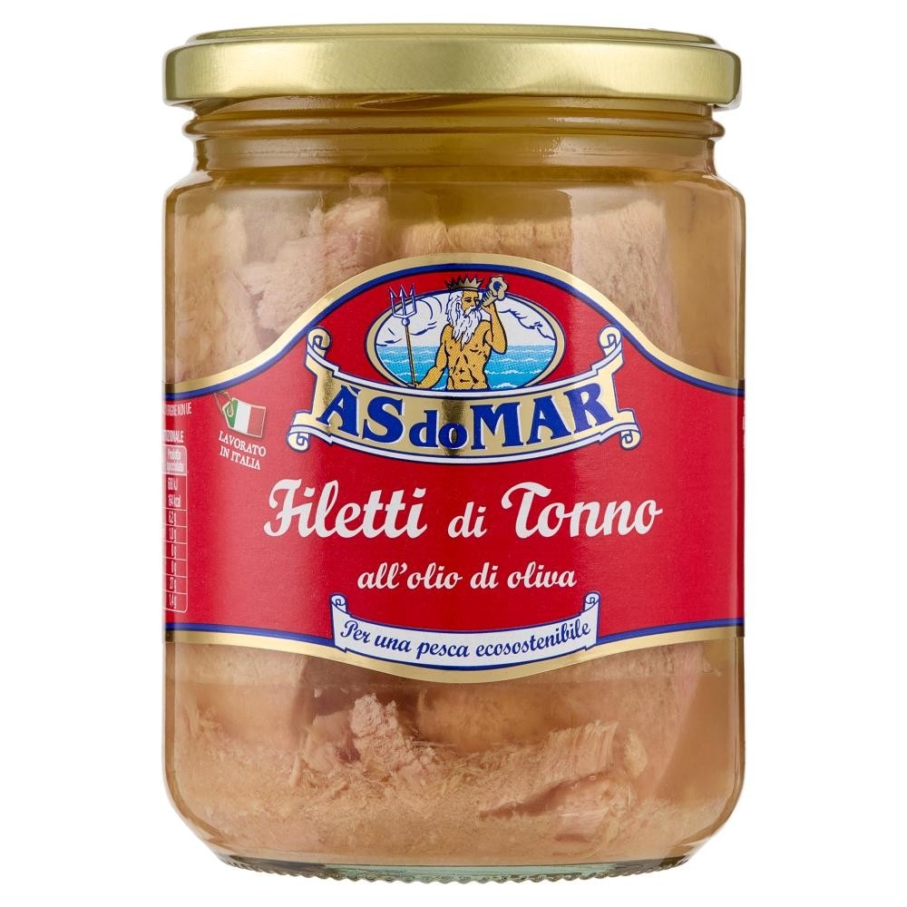 Filetti di Tonno all'olio di oliva 400 g in offerta da Iper La grande i