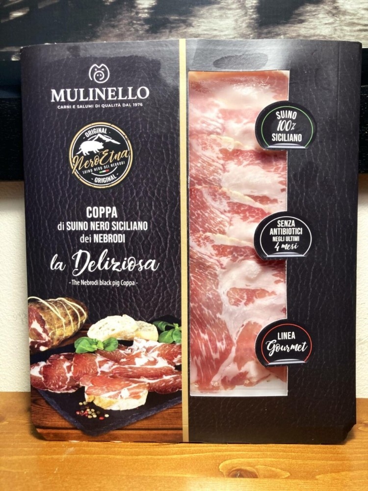 Affettati di Suino Nero Siciliano dei Nebrodi Mulinello in offerta da Il Gigante