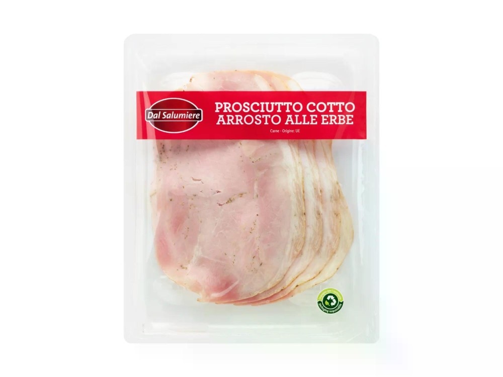 Dal Salumiere prosciutto cotto arrosto alle erbe 100 g confezione in offerta da Lidl