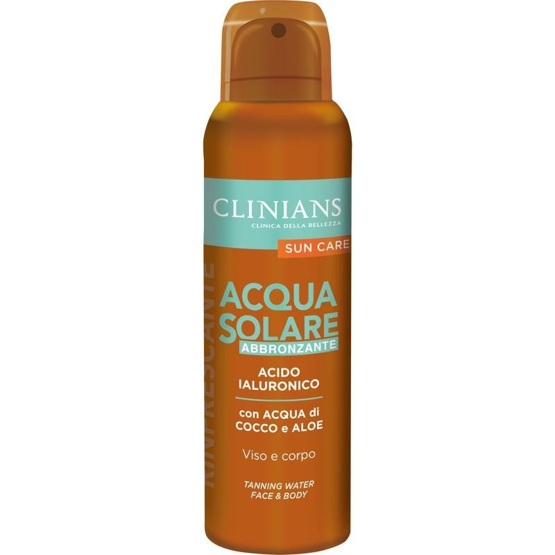 Clinians acqua solare abbronzante viso e corpo 150 ml - Offerta nel negozio Dm