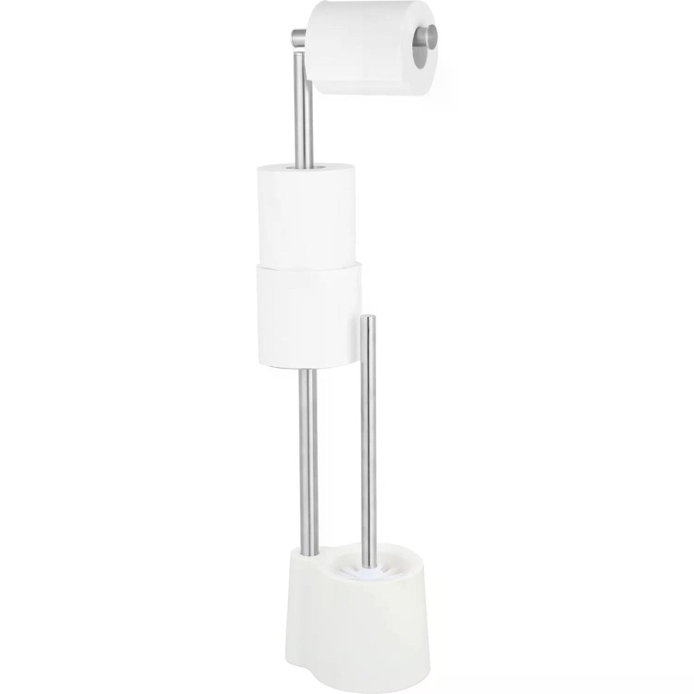 Porta scopino + portarotolo in offerta da Risparmio Casa