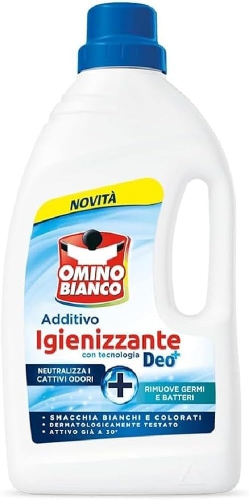 Additivo igienizzante Omino Bianco 1 lt in offerta da Maury's