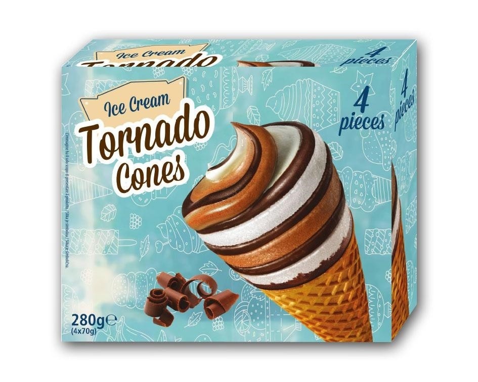 Coni Tornado Cones 4 pezzi in offerta da Dpiù