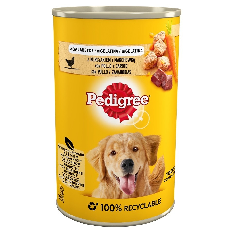 Gelatina Pollo e Carote 400 g Pedigree in offerta da Carrefour