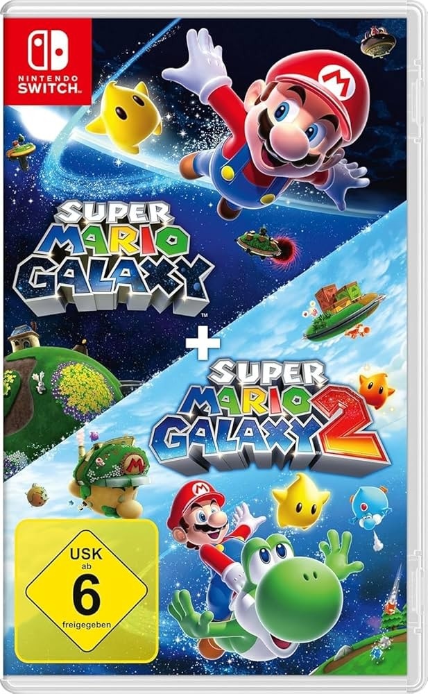 Super Mario Galaxy + Super Mario Galaxy 2 in offerta da Euronics
