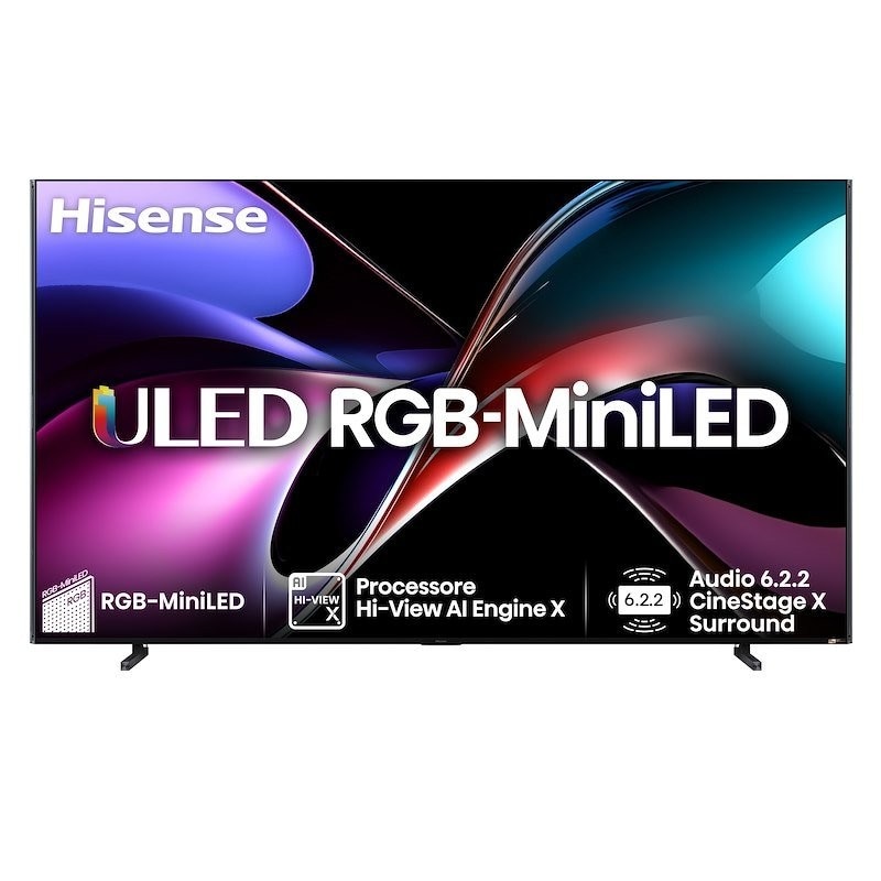 Hisense Smart TV RGB MiniLED - Offerta nel negozio Unieuro