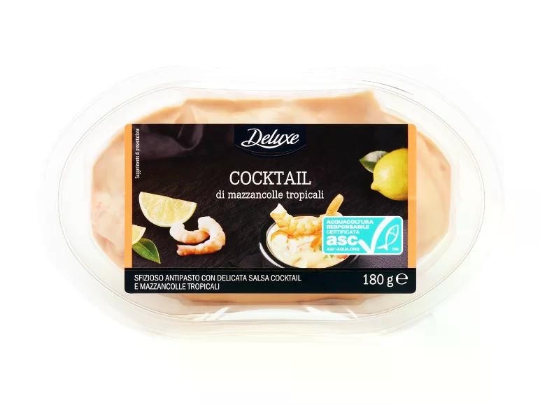 Cocktail di mazzancolle tropicali 180 g confezione Deluxe in offerta da Lidl