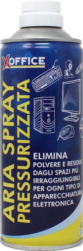 Aria spray pressurizzata Xoffice 400 ml in offerta da Il Gigante