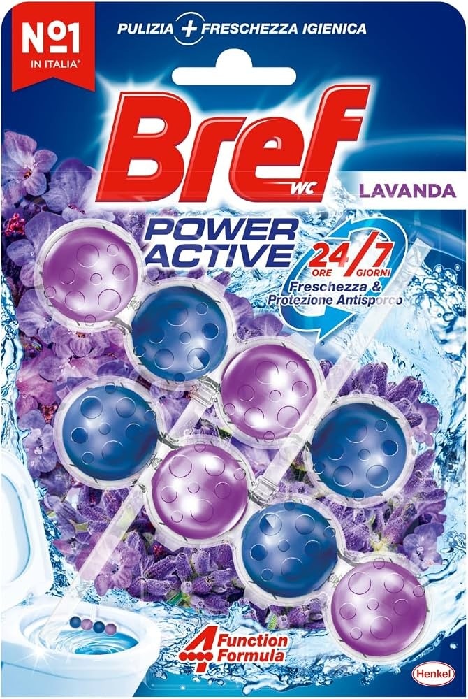Bref tavolette WC Power Active 2 pezzi in offerta da Lidl