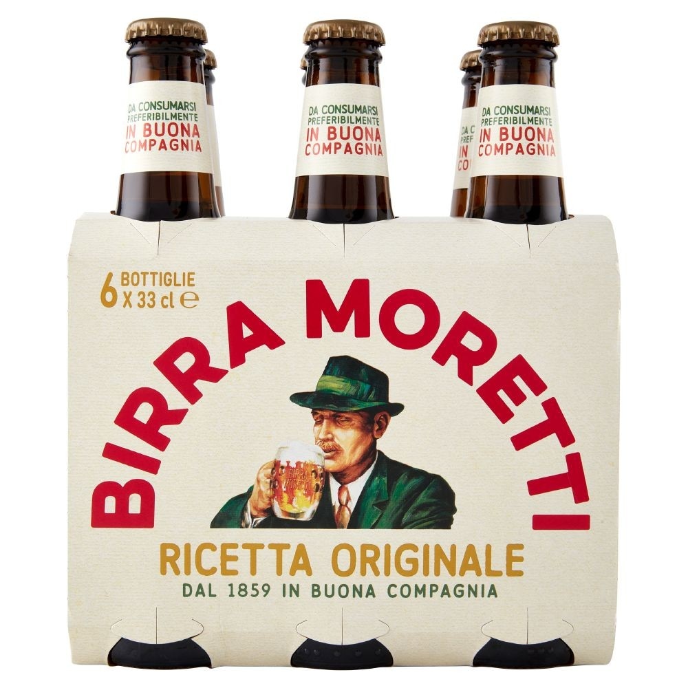 Birra Moretti 6 pezzi da 330 ml cad in offerta da Carrefour
