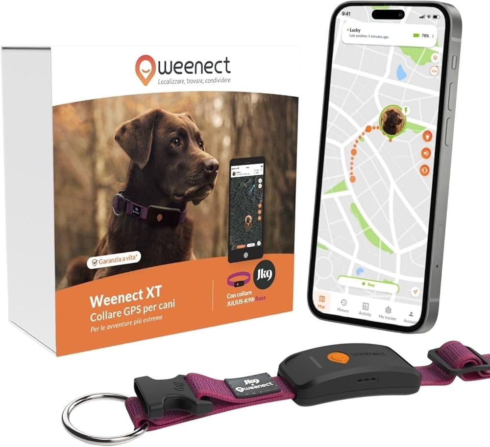 Weenect collari GPS per cani e gatti in offerta da Iper La grande i