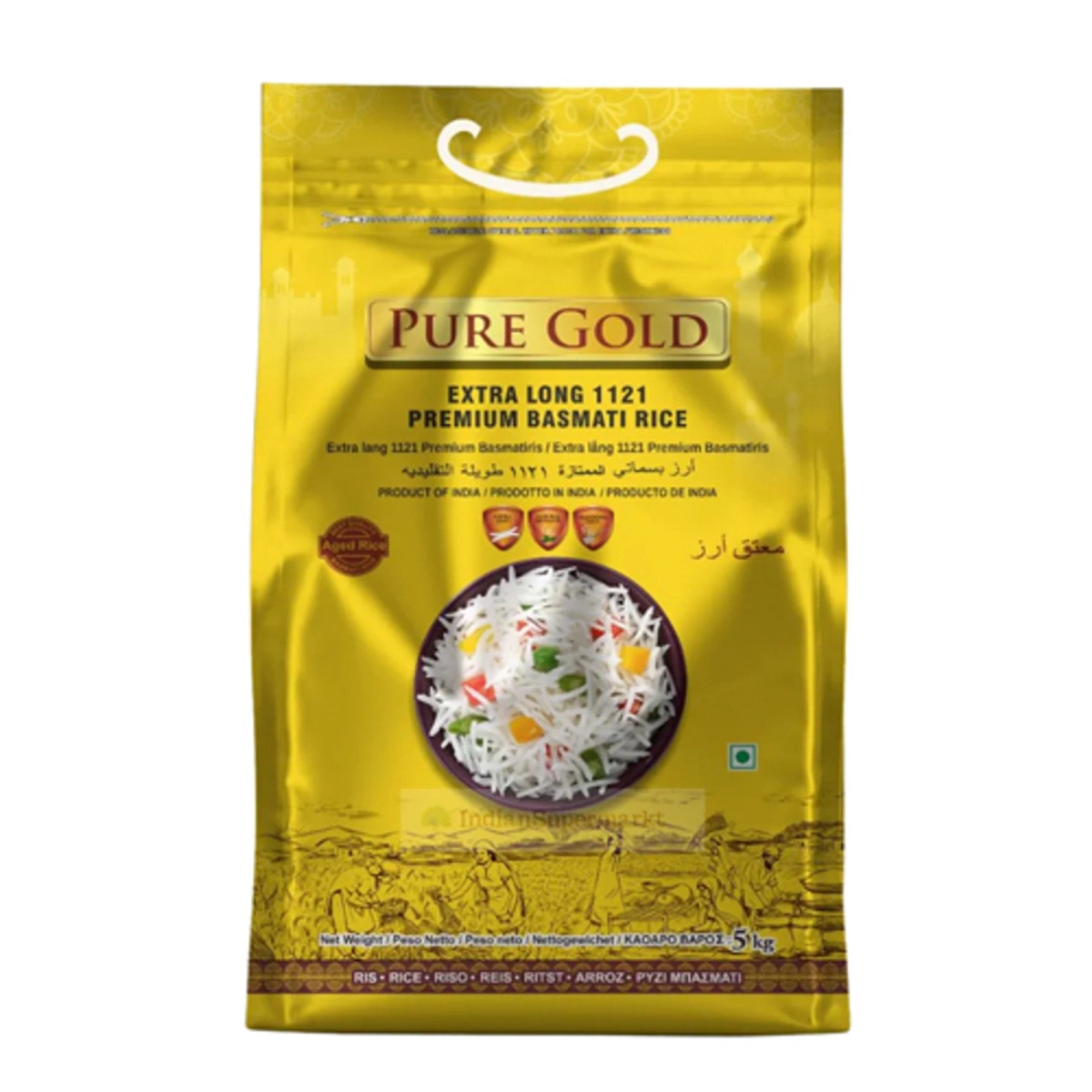 Pure Gold riso Basmati Premium Quality 1 kg in offerta da Dpiù