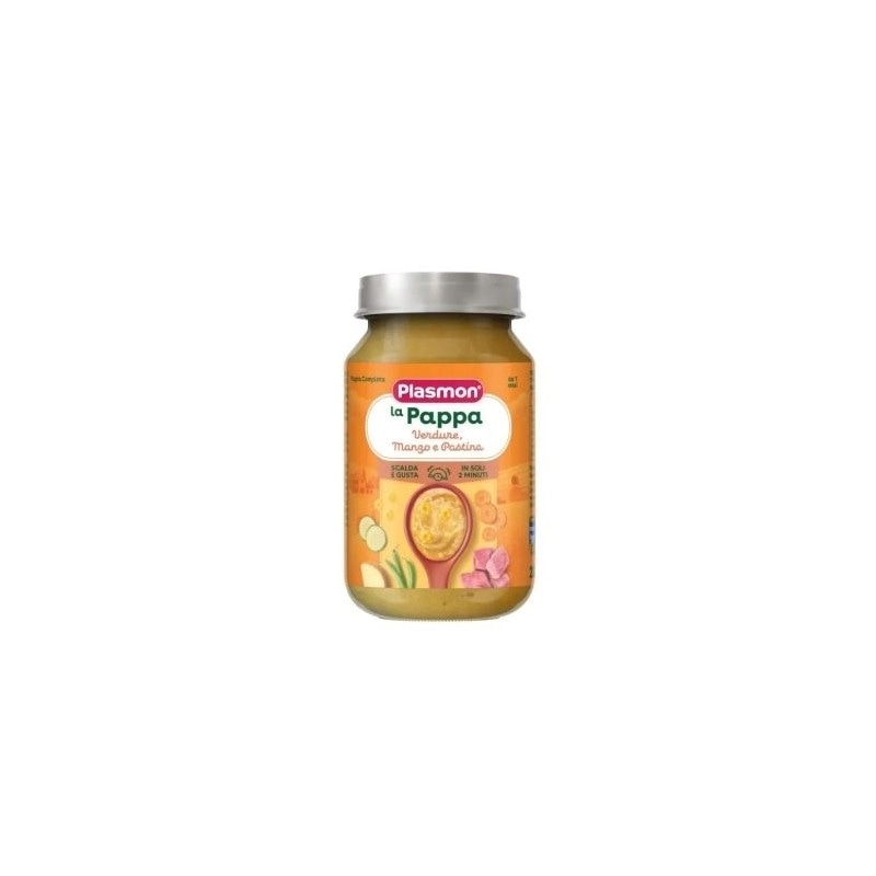 La Pappa Verdura e Manzo Plasmon 200 g in offerta da Carrefour
