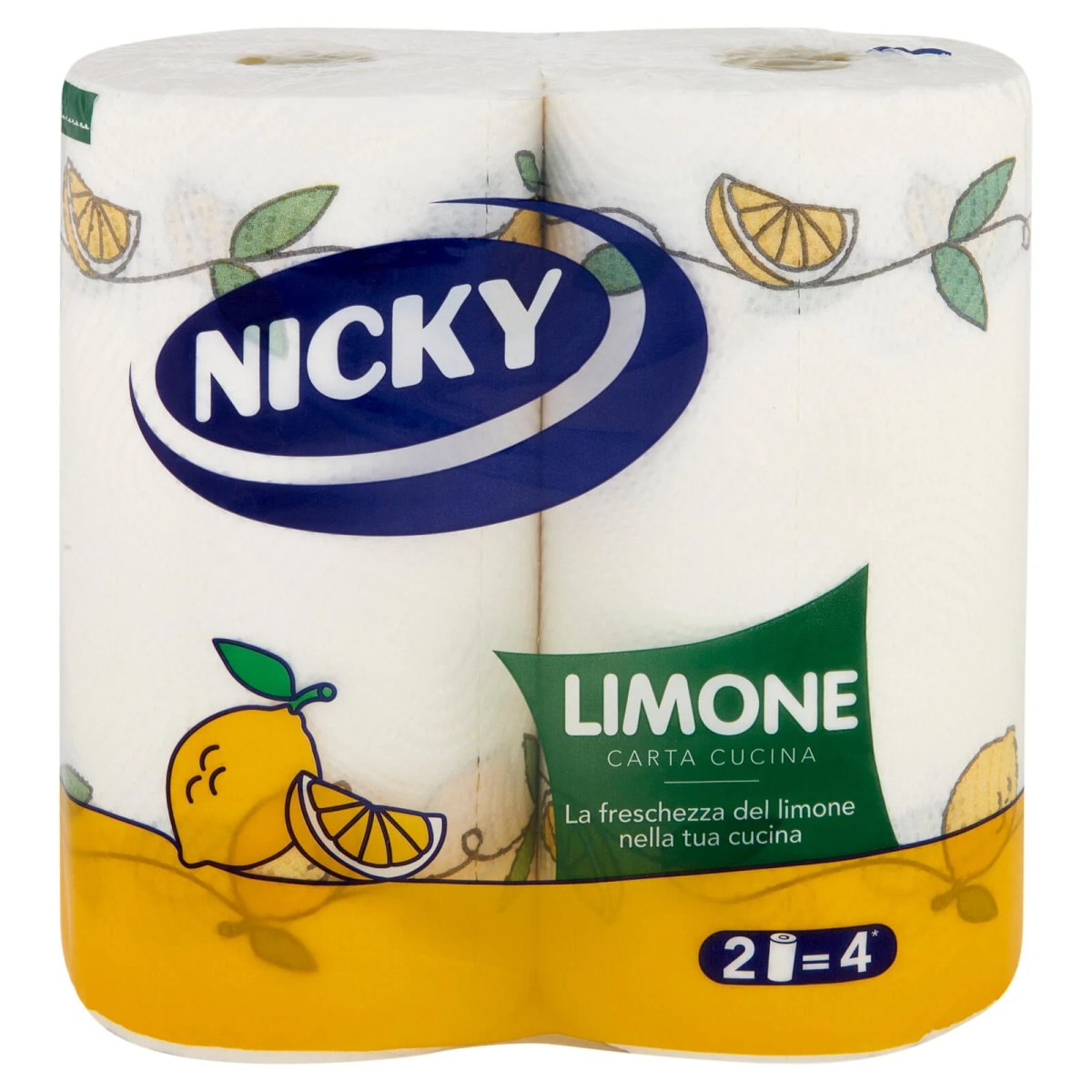 Carta cucina Limone Nicky conf. da 2 in offerta da Bennet