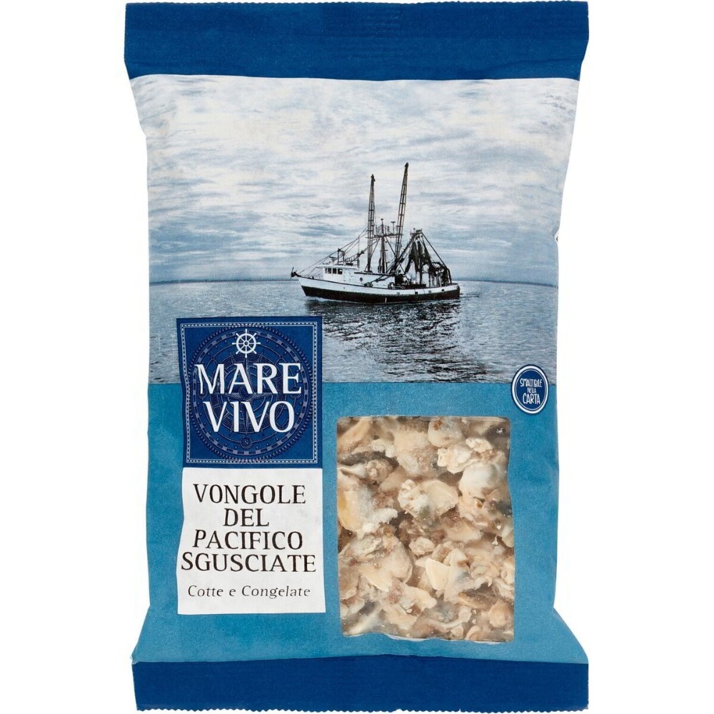 Vongole del Pacifico sgusciate cotte e congelate 240 g in offerta da Iper La grande i