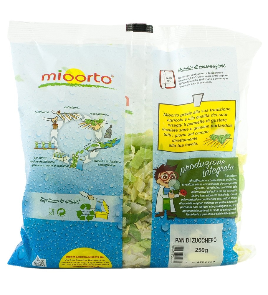 Insalata Pan di Zucchero Mioorto g 250 - Offerta nel negozio Bennet