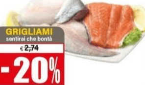 Grigliata di Pesce Misto in offerta da Il Gigante