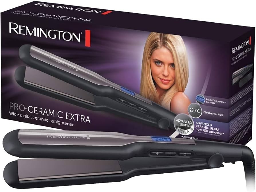 Remington piastra capelli Larga Pro Ceramic S5525 in offerta da Euronics