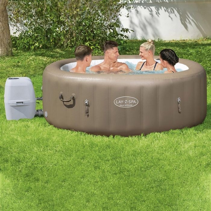 Piscina Idromassaggio Gonfiabile Palm Springs mis. diam.196x61 cm LAY-Z-SPA - Offerta nel negozio Carrefour