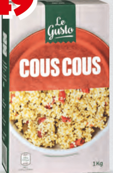 Cous cous 1 kg Le Gusto in offerta da ALDI