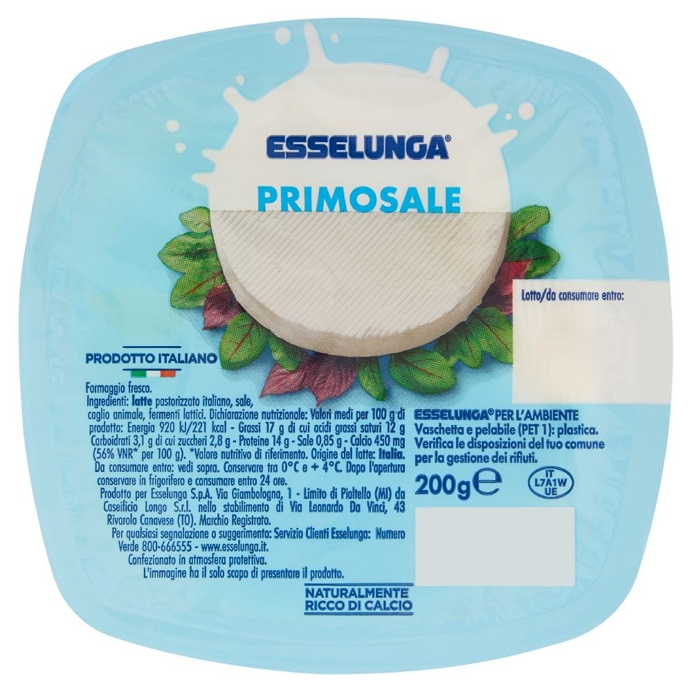 Caseificio di Faloppio Primosale formaggio fresco 200 g in offerta da MD