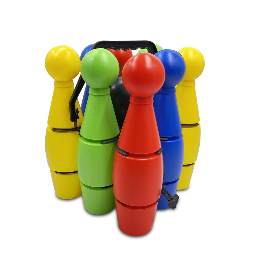 Set Bowling Soggass. Scatola con 8 Birilli - Offerta nel negozio Risparmio Casa