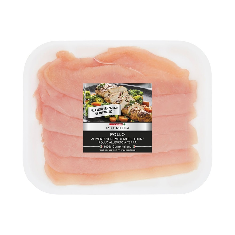 Petto di pollo a fette sottili Despar Premium in offerta da DeSpar