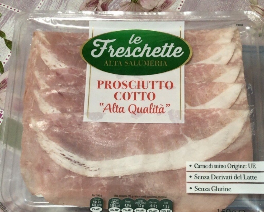 Prosciutto Cotto "Alta Qualità" Le Freschette 150 g - Offerta nel negozio Penny