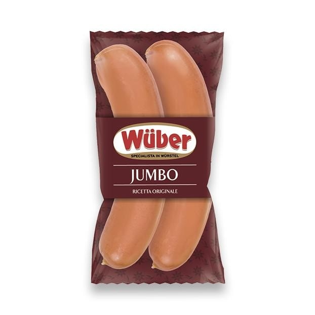 Würstel jumbo o Frankfurter Delicatesse Wüber 200/300 g in offerta da Panorama