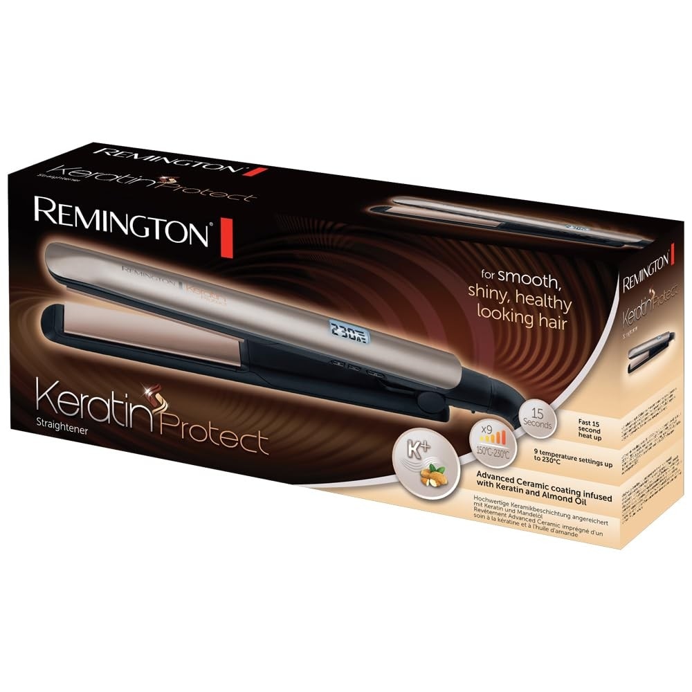 Piastra per Capelli Keratin Protect S8540 REMINGTON - Offerta nel negozio Euronics
