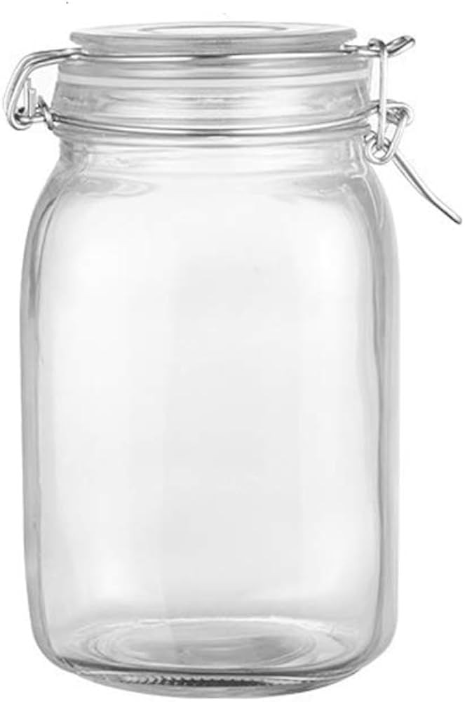Barattolo ermetico vetro 1000 ml / 1500 ml in offerta da Risparmio Casa