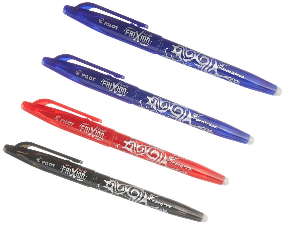 Penne cancellabili Frixion Ball Sticks + remover 4 pezzi Pilot in offerta da Iper La grande i