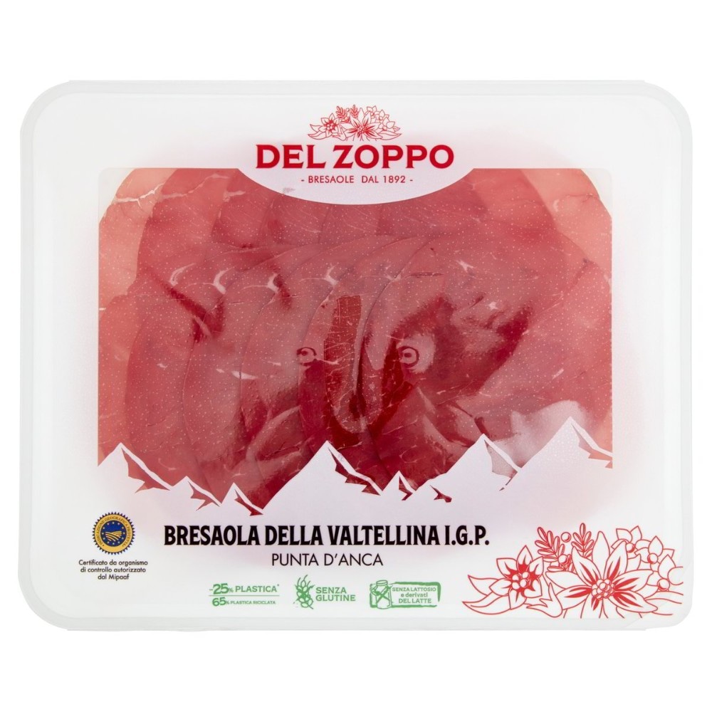 Bresaola Valtellina IGP Del Zoppo 160 g in offerta da Bennet