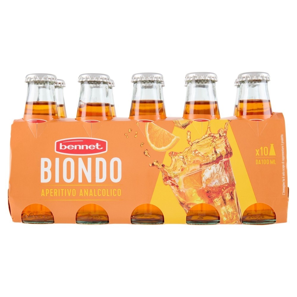 Aperitivo analcolico Bennet 10 x 100 ml in offerta da Bennet