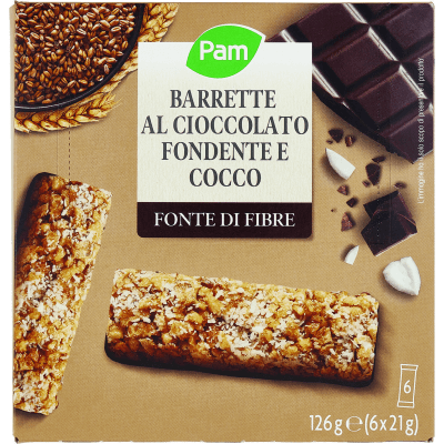 Barrette di cereali g 21 x 6 Pam in offerta da Panorama