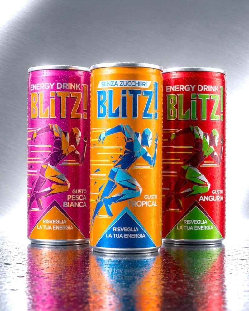 Energy Drink Blitz 500 ml in offerta da MD