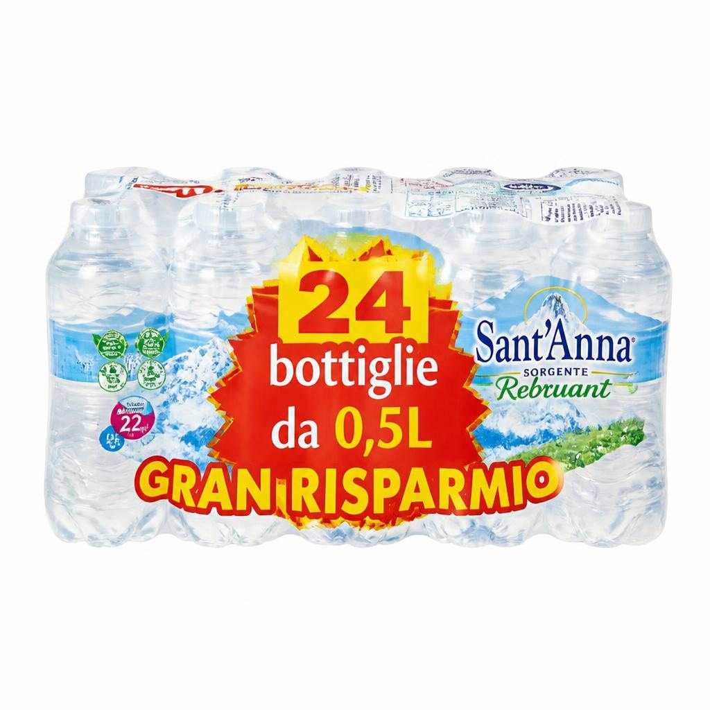 Acqua Sant'Anna 12 l in offerta da Carrefour