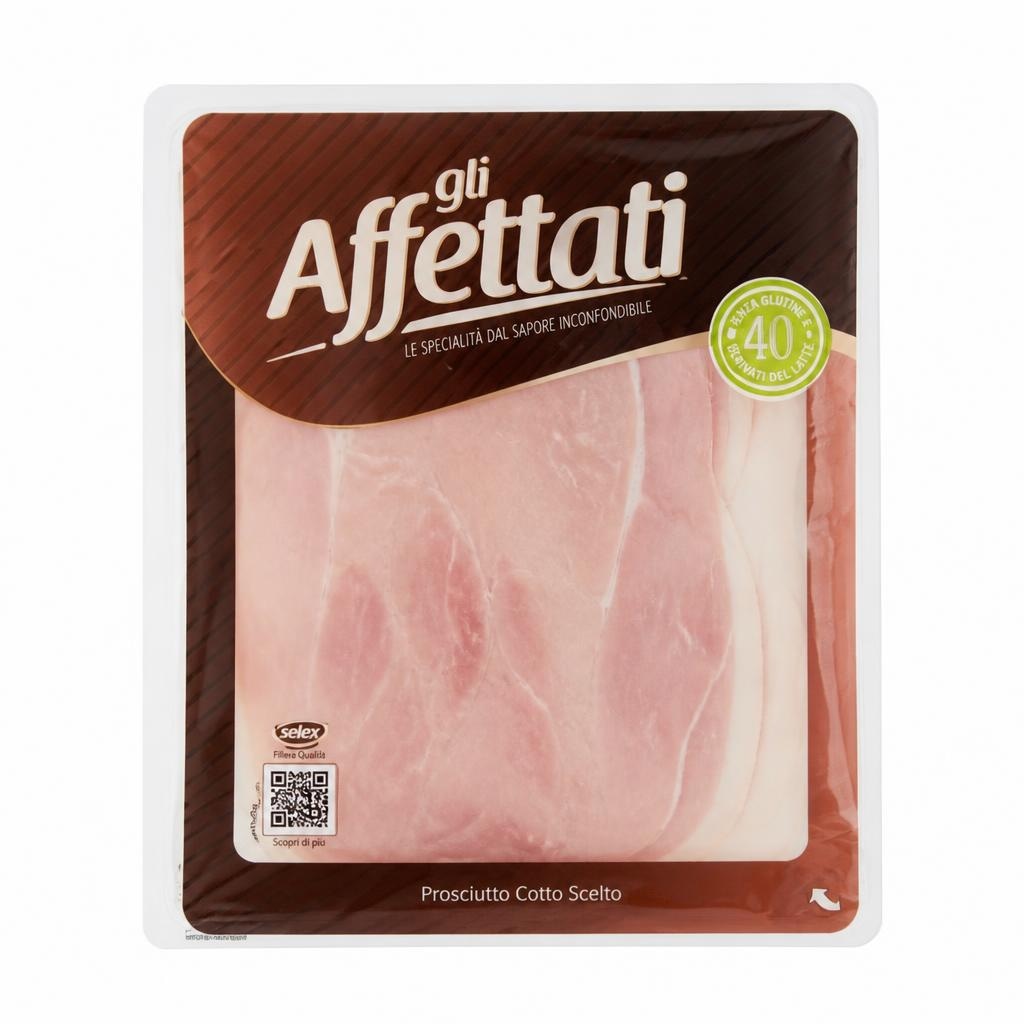 Prosciutto cotto scelto g 100 Gli Affettati - Offerta nel negozio Bennet