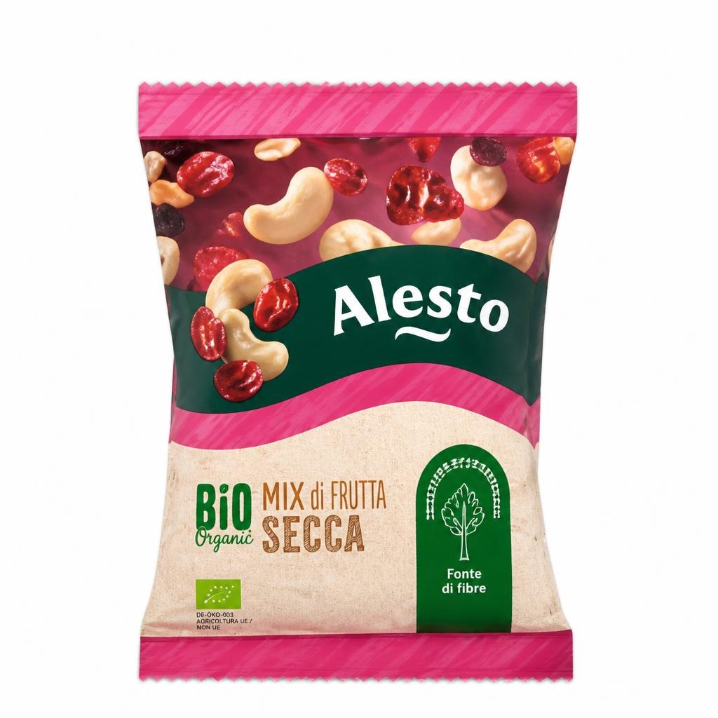 Alesto mix di frutta secca Bio 125 g confezione in offerta da Lidl