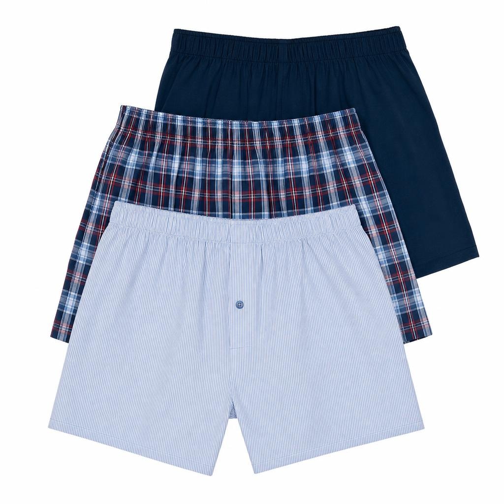 Boxer x3 in Tela 3 pezzi in offerta da Carrefour