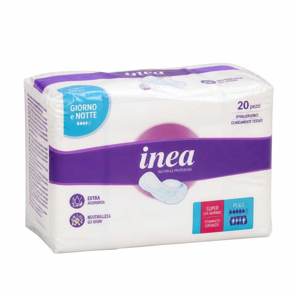 Assorbenti giorno notte Inea conf. da 20 pz in offerta da Penny