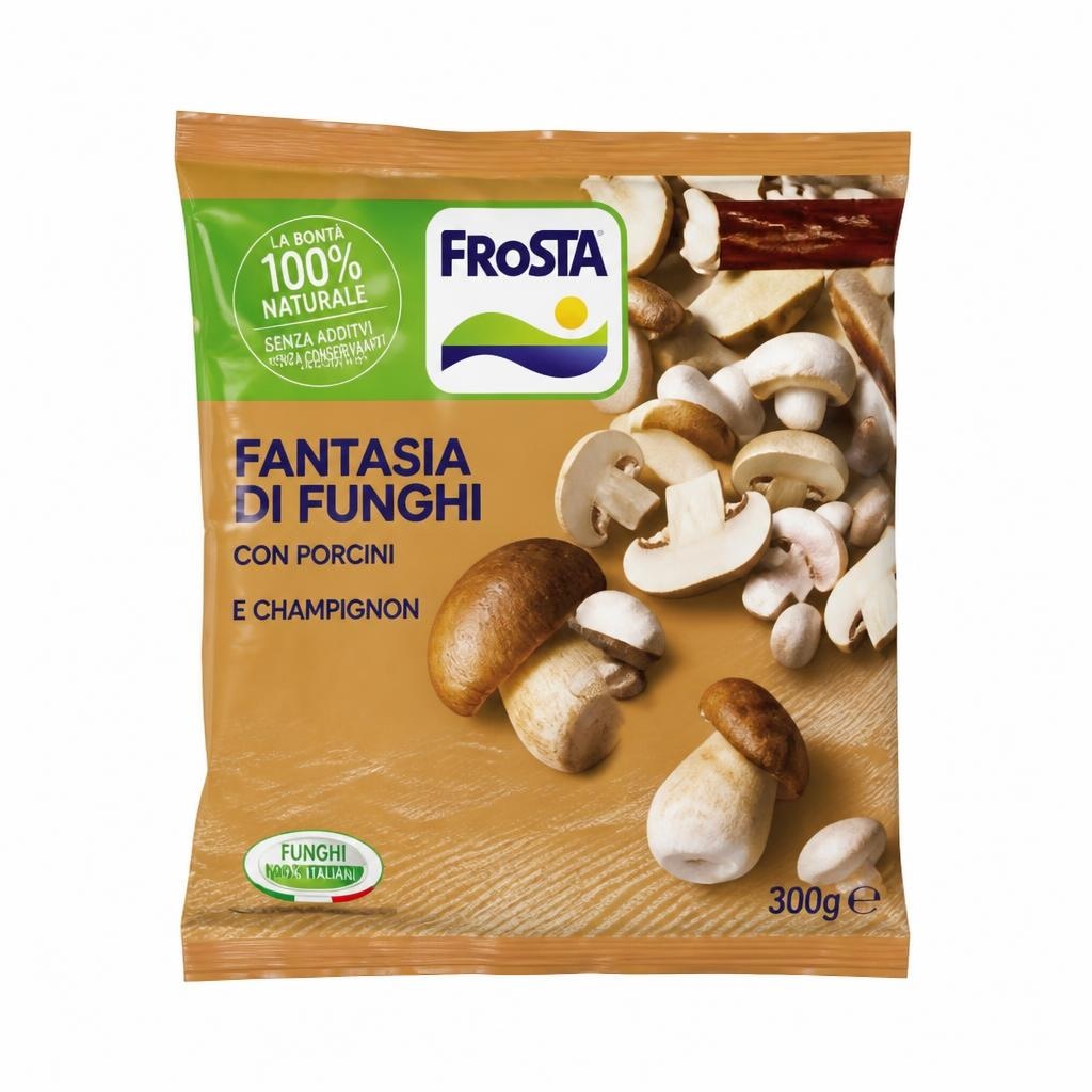 Fantasia di funghi con porcini Frosta 300 g in offerta da Il Gigante