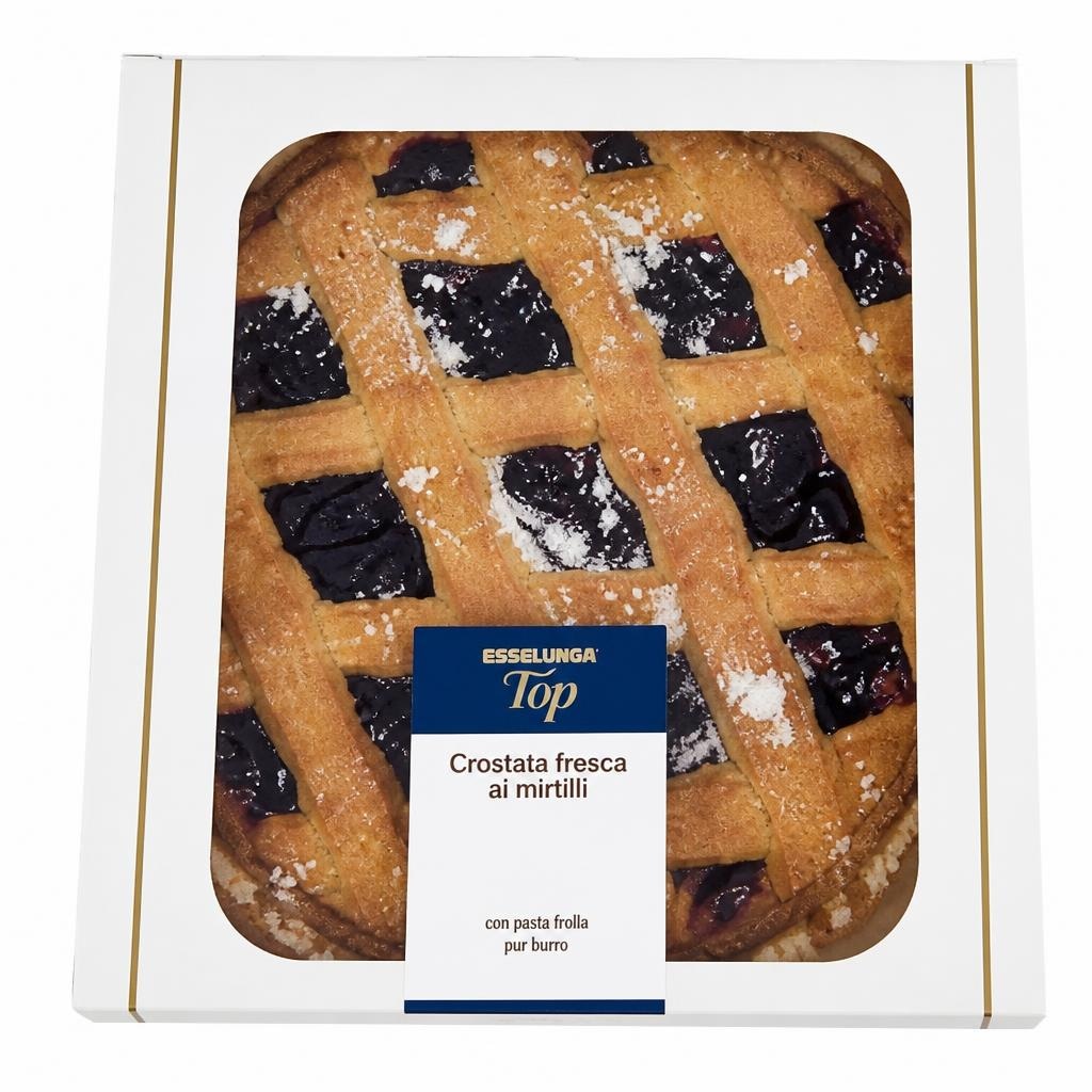 Crostata fresca ai mirtilli Esselunga Top 160 g in offerta da Esselunga