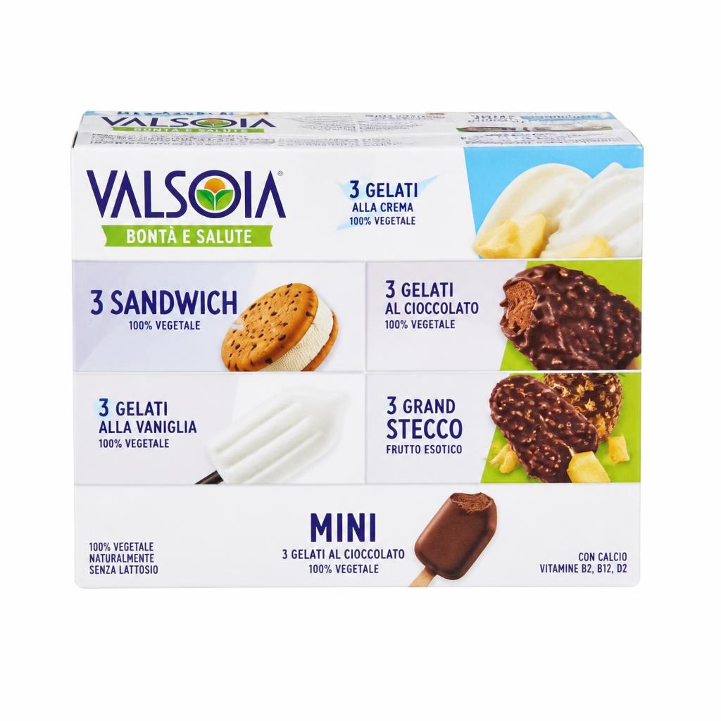 Gelati Bontà e Salute Valsoia 200-500 g in offerta da Iper La grande i