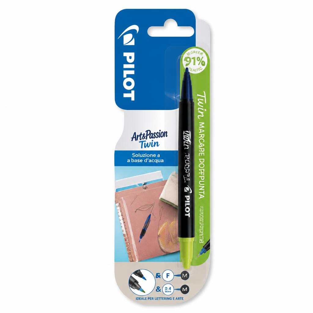 Pilot marcatore doppia punta Twin in offerta da Bennet