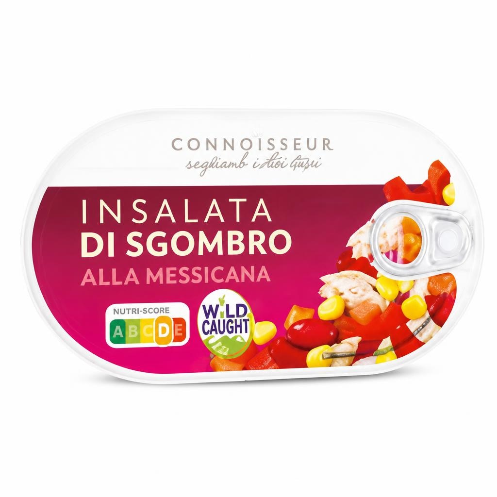 Connoisseur Insalata di Sgombro alla Messicana 170 g - Offerta nel negozio ALDI